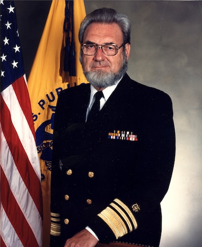 Dr. C. Everett Koop's official portrait.