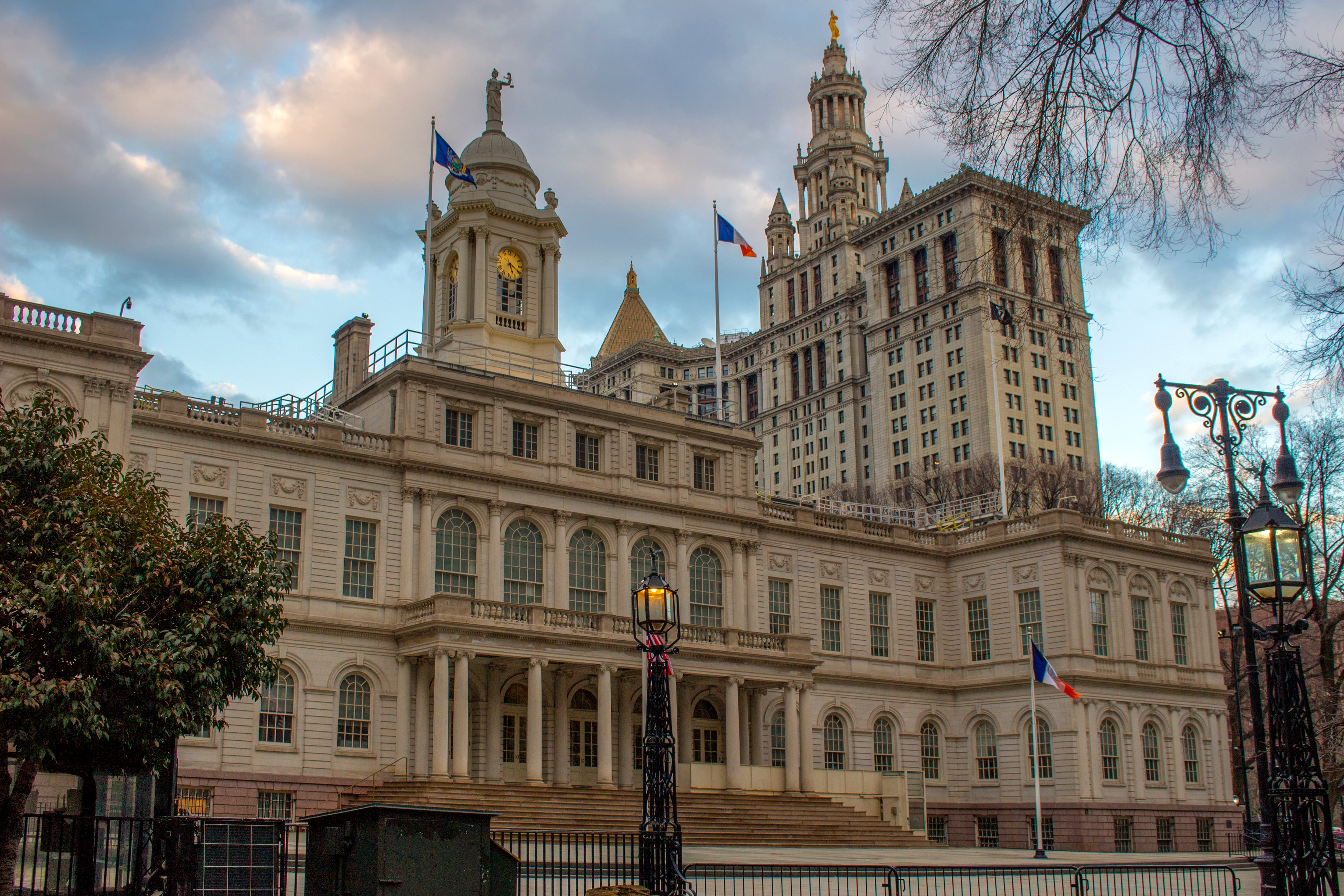 New York City Hall.