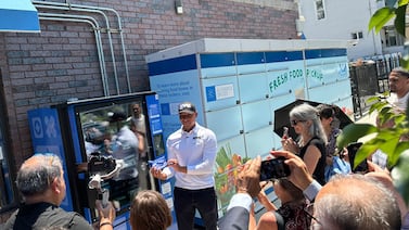 Staten Island receives vending machines with free naloxone kits to remove barriers seeking to prevent drug overdoses.