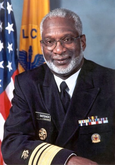 Dr. David Satcher's official portrait.