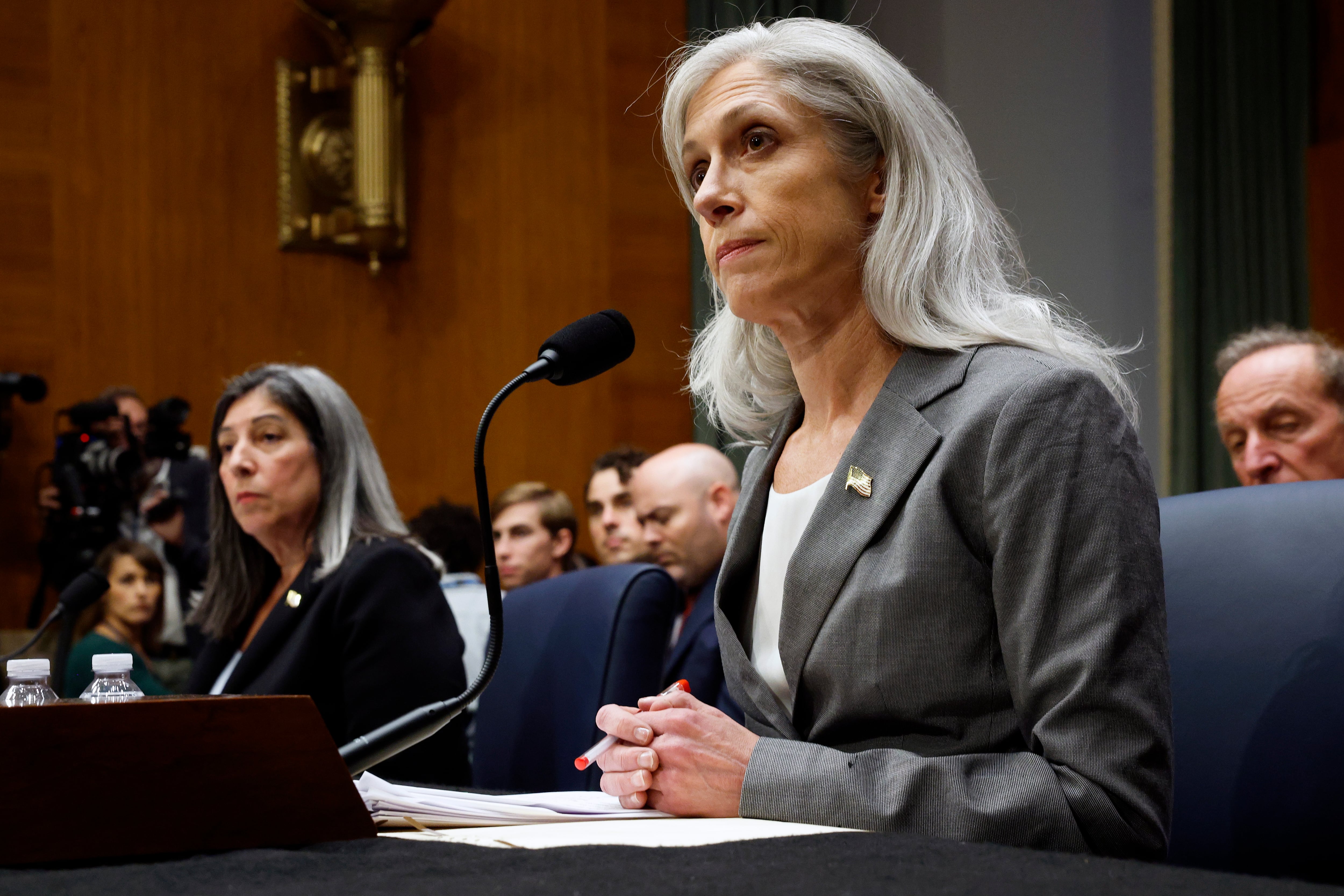 Susan Monarez testifies in Congress.
