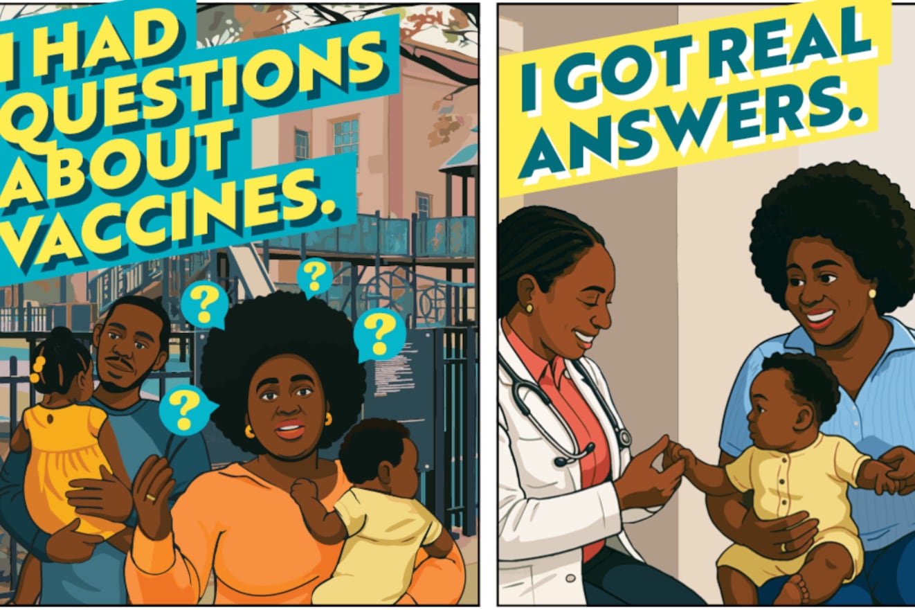 Illustrations from the campaign.
