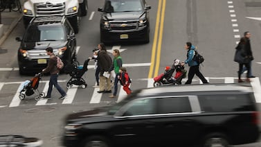 Giving pedestrians a head start at intersections reduces injuries, Columbia researchers find