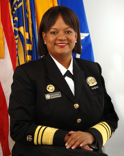 Dr. Regina Benjamin's official portrait.