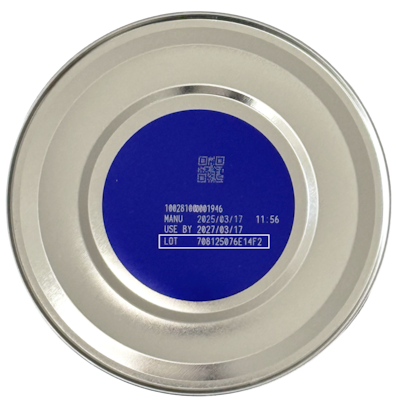 A photograph of a can of baby formula.